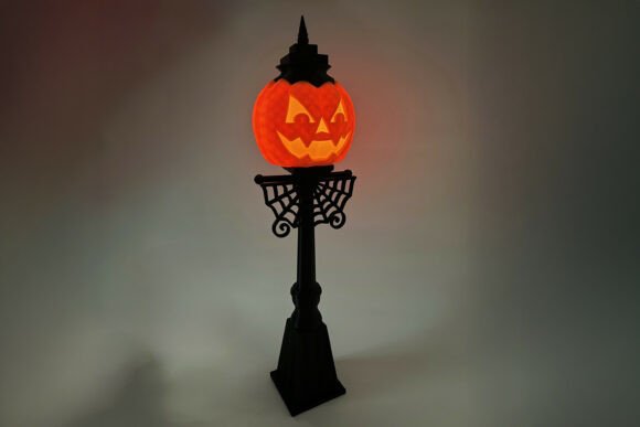 Build-a-Light Halloween Add-on Bundle: Transform Your Lamp Post into a Spooky Centerpiece