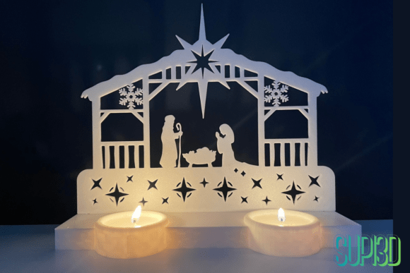Illuminate Your Holiday Season with the Nativity Christmas Light Stand