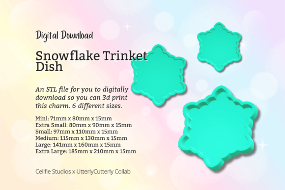 Snowflake Christmas Trinket Dish STL Fil: A Strategic Guide to 3D Printing Minimalist Decor