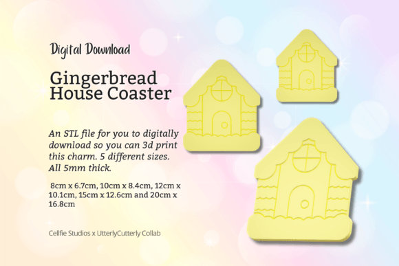 Transforming Digital Assets into Tangible Holiday Joy: The Strategic Value of the Christmas Gingerbread House Coaster STL